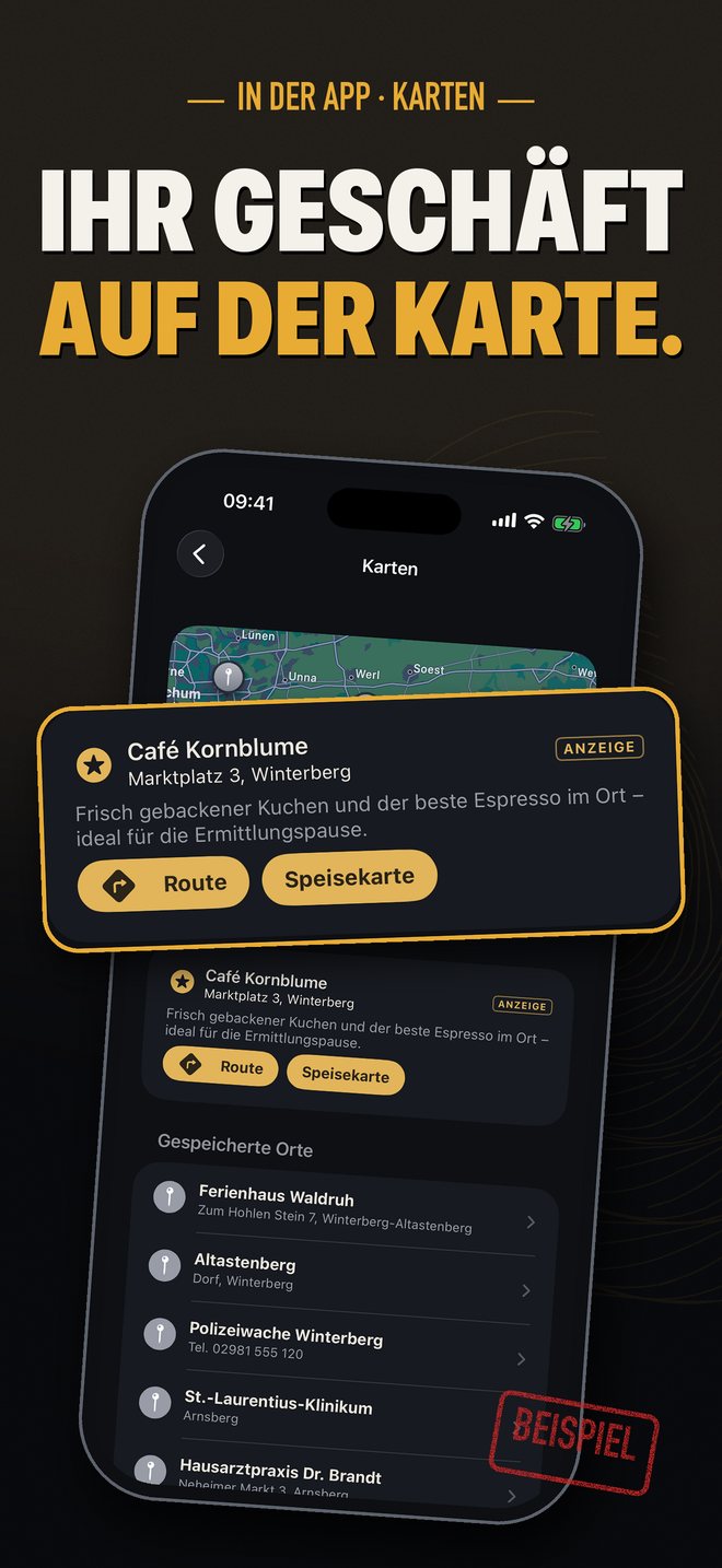 Beispiel: Ort in der Karten-App